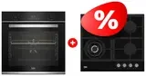 Комплект Газовая варочная поверхность Beko HILW 64235 S + Встраиваемый духовой шкаф Beko BBIE133002XD 