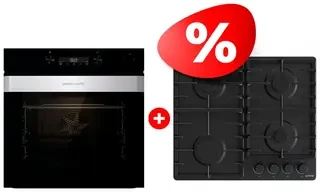 Комплект Встраиваемая варочная панель Gorenje G641BHF + Встраиваемый духовой шкаф Gorenje BSA6737ORAB 