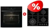 Комплект Встраиваемая варочная панель Газ Gorenje GTW641BHF + Встраиваемый духовой шкаф Gorenje BOS6737E06B 