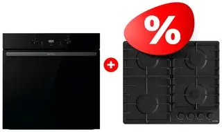 Комплект Встраиваемая варочная панель Gorenje G641BHF + Духовой шкаф Gorenje BOS6737E20FBG 
