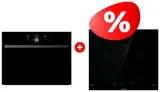 Комплект Индукционные поверхности GI6401BSCE + Встраиваемый духовой шкаф Gorenje BCM4547DG 