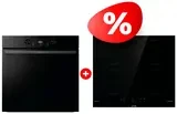 Комплект Индукционная поверхность Gorenje GI6401BSCE + Встраиваемый духовой шкаф Gorenje BOS6737E05DBG 