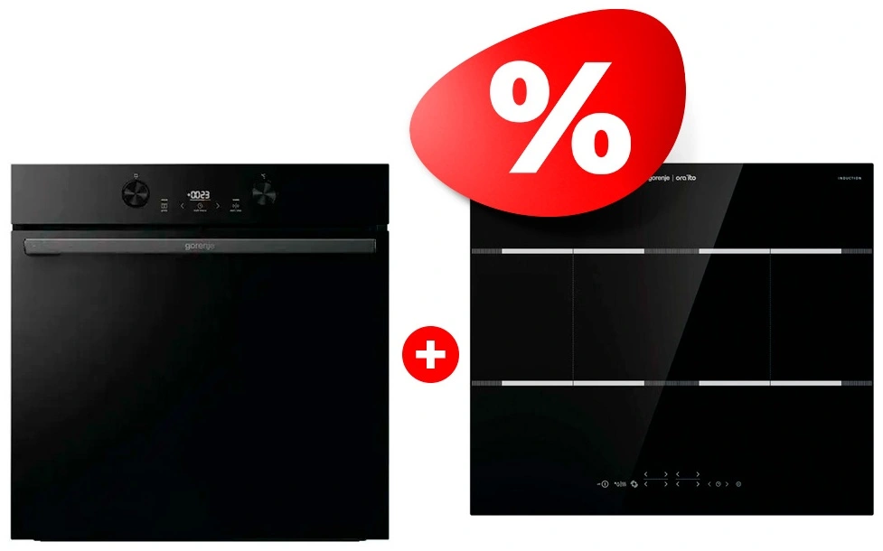 Жиынтық Gorenje ас пісіру беті IT646ORAB + Встраиваемый духовой шкаф Gorenje BOS6737E05DBG 