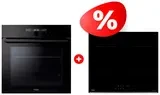 Комплект Индукционная варочная панель Haier HHY-Y64PVB + Встраиваемый духовой шкаф Haier HOQ-F6QAN3GB 