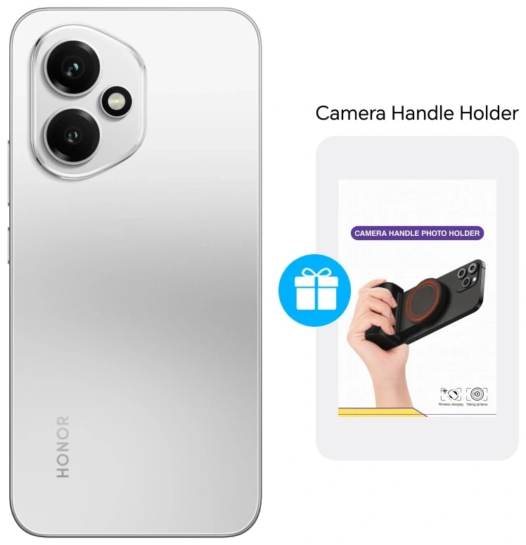 Жиынтық Подарочный набор Honor ручка-держатель для съемки + Смартфон Honor 400 8/256GB Meteor Silver 