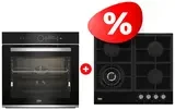 Комплект Встраиваемый духовой шкаф Beko BBIM13400XCS + Газовая варочная поверхность Beko HILW 64235 S 