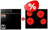 Жиынтық Gorenje кіріктірілетін электр пеші GO66E PIZZA350C + Gorenje шыны керамикалық плита ECT64BSCE 
