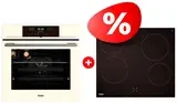 Комплект Встраиваемый духовой шкаф Haier HOX-FP5ACG + Стеклокерамическая варочная поверхность Haier HHY-C64NVTB 