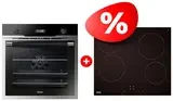Комплект Встраиваемый духовой шкаф Haier HOD-PM08VGBX + Стеклокерамическая варочная поверхность Haier HHY-C64NVTB 