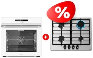 Жиынтық Кіріктірілген тұмшапештер HOQ-F6CASGW + Haier газ пісіру беті HHX-M64CNX 