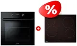 Комплект Встраиваемый духовой шкаф Haier HOQ-K2ANN3GB + Стеклокерамическая варочная поверхность Haier HHY-C64NVTB 