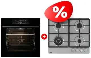 Комплект Встраиваемый духовой шкаф Gorenje BPS6747A06BG + Газовая варочная панель Gorenje GW641XHF