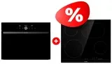 Комплект Встраиваемый духовой шкаф Gorenje BCM4547DG + Электрическая варочная поверхность Gorenje ECS643BCSC 