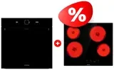 Жиынтық Встраиваемый духовой шкаф Gorenje BOS6737SYB + Gorenje шыны керамикалық плита ECT64BSCE 