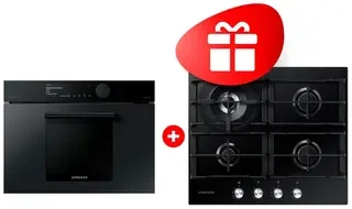 Жиынтық Духовой шкаф Samsung NQ50T9539BD/WT Infinite Line + Газовая варочная поверхность Samsung NA64H3030AK/WT 
