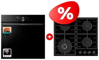Жиынтық Встраиваемый духовой шкаф Gorenje GO66E PIZZA350C + Встраиваемая варочная панель Газ Gorenje GTW641BHF 