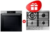 Жиынтық Встраиваемый духовой шкаф Samsung NV7B4125ZAS/WT + Газовая варочная поверхность Samsung NA64H3030AS 