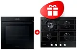 Комплект Встраиваемый духовой шкаф Samsung NV7B4245VAK/WT + Газовая варочная поверхность Samsung NA64H3030AK/WT 