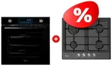 Комплект Встраиваемый духовой шкаф Midea MO78110 GB + Газовая варочная поверхность Midea MG606B 