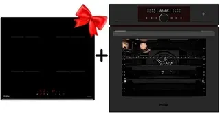 Комплект Встраиваемый духовой шкаф Haier HOX-FP5RAGG + Индукционная варочная панель Haier HHY-Y64PVB 