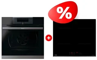 Комплект Встраиваемый духовой шкаф Haier HWO60SM5F5B1H + Индукционная варочная панель Haier HHY-Y64PVB 