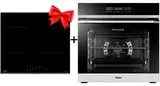 Жиынтық Встраиваемый духовой шкаф Haier HOQ-P16AN5SX + Индукционная варочная панель Haier HHY-Y64PVB 