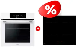 Жиынтық Встраиваемый духовой шкаф Haier HOQ-F6QSN3WB + Индукционная варочная панель Haier HHY-Y64PVB 