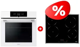 Жиынтық Встраиваемый духовой шкаф Haier HOQ-F6QSN3WB + Стеклокерамическая варочная поверхность Haier HHY-C64NFB 