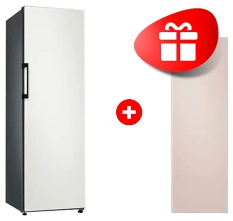 Жиынтық Сәндік панел RA - R23DAA39GG Сарғыш + Samsung тоңазытқышы RR39T7475AP/WT 