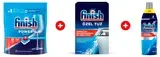 Комплект Таблетки для посудомоечной машины Finish "All in 1 Max" 100 шт. + Соль для посудомоечных машин Finish Calgonit 1,5кг  + Ополаскиватель Finish для посуды в пмм Блеск и Защита 750 мл 
