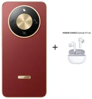 Комплект Смартфон Honor X9d 8/256GB Reddish Brown + Наушники HONOR TWS СHOICE Earbuds X7 Lite White 