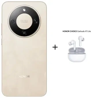 Комплект Смартфон Honor X9d 12/256GB Sunrise Gold + Наушники HONOR TWS СHOICE Earbuds X7 Lite White 