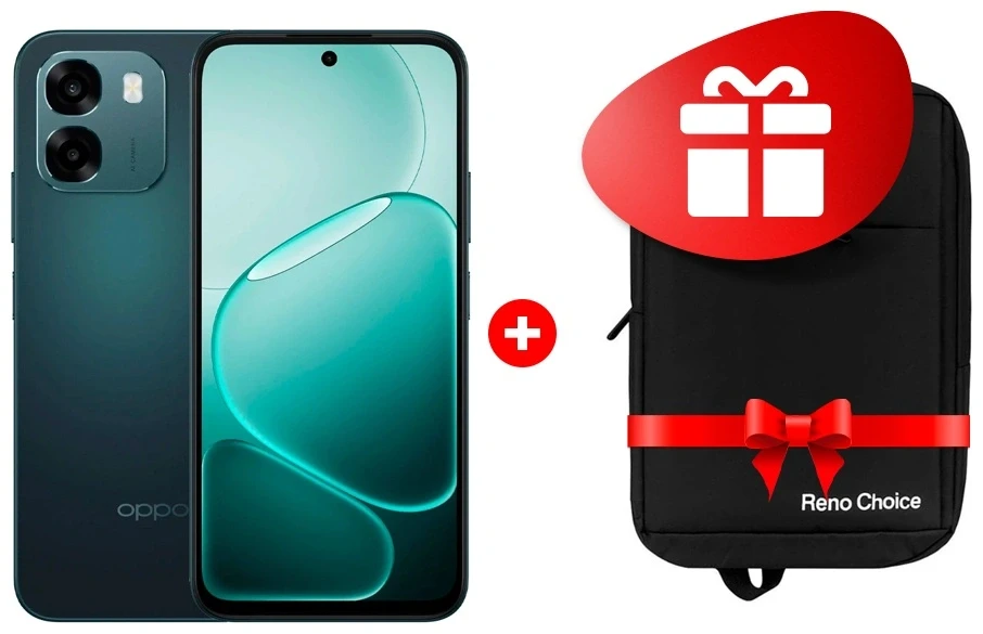 Комплект Смартфон OPPO A6 8/128GB Sapphire Blue + Рюкзак Oppo Reno Choice Black 