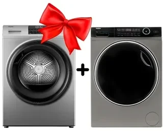 Жиынтық Стиральная машина Haier HW90-B14979S + Сушильная машина Haier HD90-A2959S 