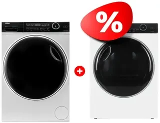 Комплект Стиральная машина Haier HW90-B14979 + Сушильная машина Haier HD90-A2979 