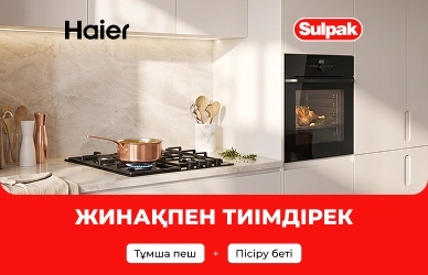 Тұмшапеш + Haier пісіру беті арзан бағамен