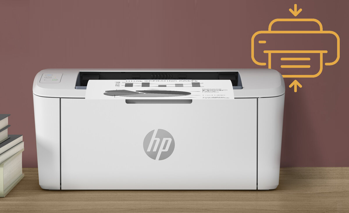 Лазерный Принтер HP LaserJet M111W (Wi-Fi, черно-белая печать)  .
