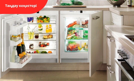 Кіріктірілген мұздатқышты таңдау бойынша кеңестер