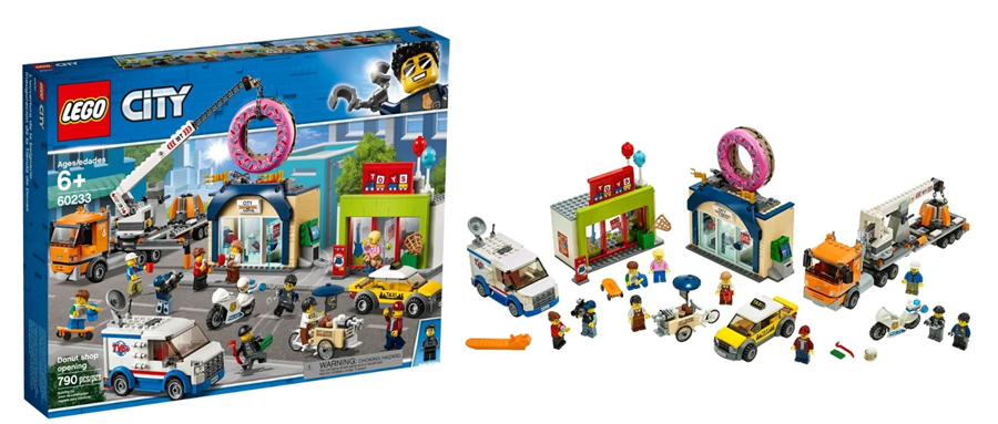Lego city donut shop top