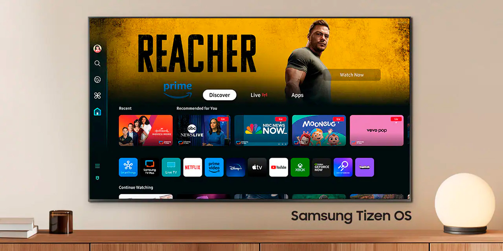 Купить телевиор Samsung QE55S90DAUXCE в Бишкеке