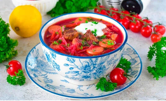 Борщ московский