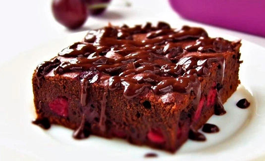 Брауни из горького шоколада 