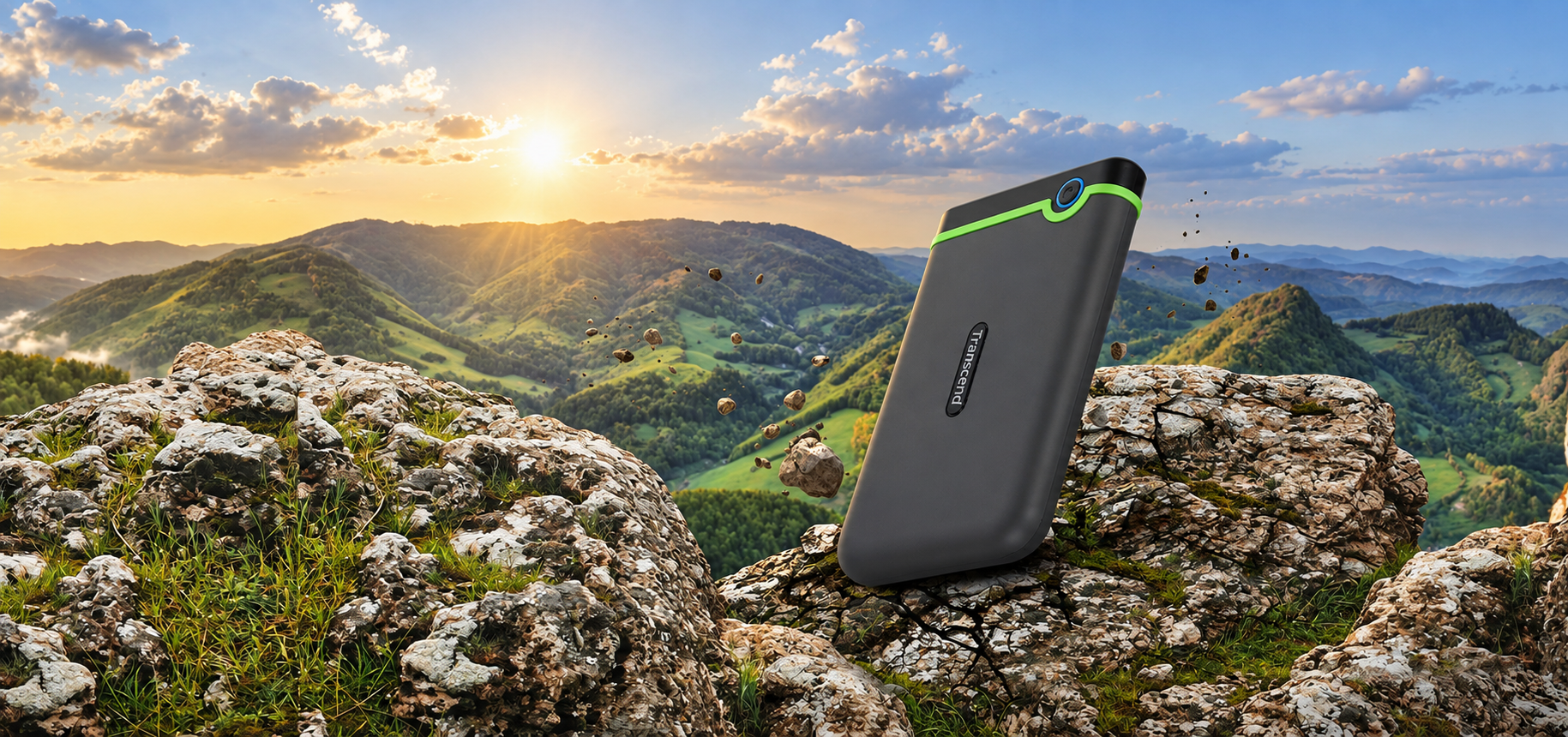 Линейка защищённых внешних HDD Transcend StoreJet