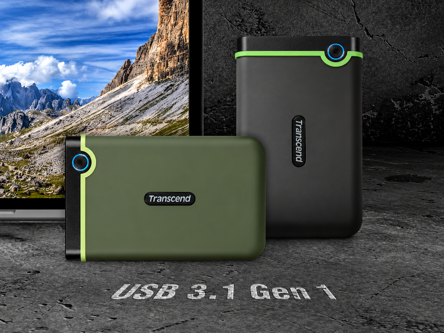 Подключение внешнего HDD Transcend по USB 3.1 Gen 1