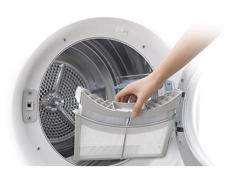 dryer eu vivace v900 vc2 white 10 dual filter d