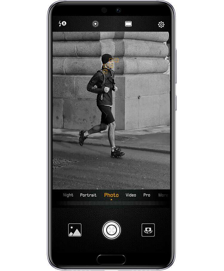 HUAWEI P20 super action snapshot