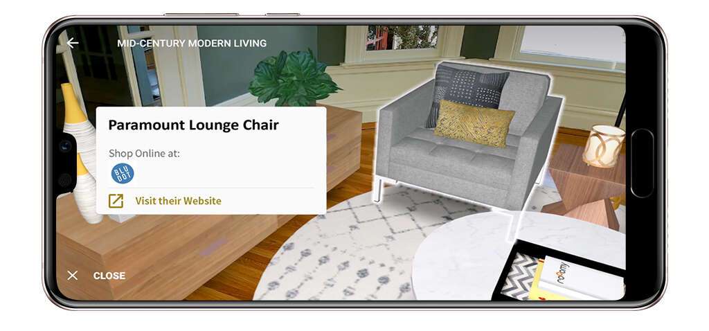 HUAWEI P20 augmented reality