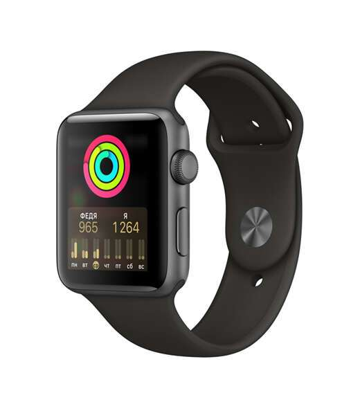 C Apple Watch Series 3 GPS 38mm Space Grey with