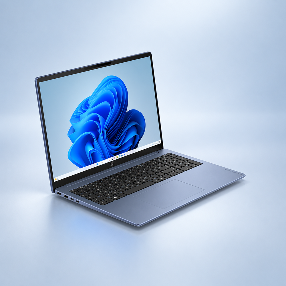 HP OmniBook 3 16 — открытый ноутбук