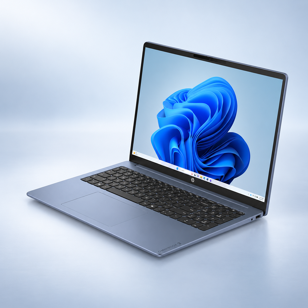 HP OmniBook 3 16 — синий ноутбук